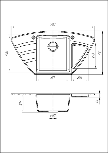 Крафт белый KRF2 фото